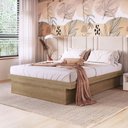 Ver imagem 1 de Cama Queen Bogotá com Baú Articulável Mel - Art In Móveis