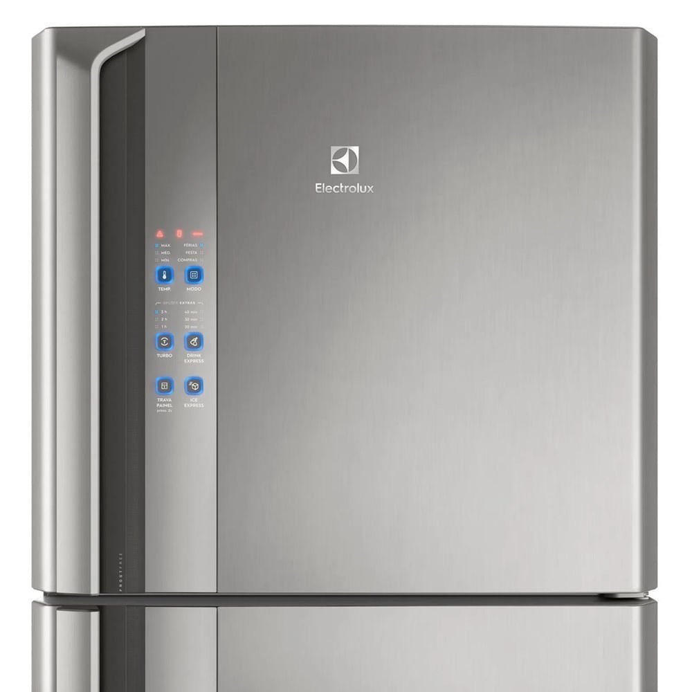 Refrigerador Electrolux 474 Litros Top Freezer Df56s Platinum - 220 Volts - 6