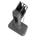 Ver imagem 2 de Totem Elétrico Bivolt com 6 Tomadas e 2 Saídas Usb e Usb-c Octoo Easyplug-usb-c Titanium