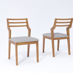 Conjunto Sala de Jantar com Mesa Bromélia 130 com Vidro 4 Cadeiras Damasco - 4