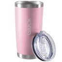 Ver imagem 1 de Copo Térmico Gluck Lucky com Tampa Antivazamento 591ml Rosa 4 horas Gelado
