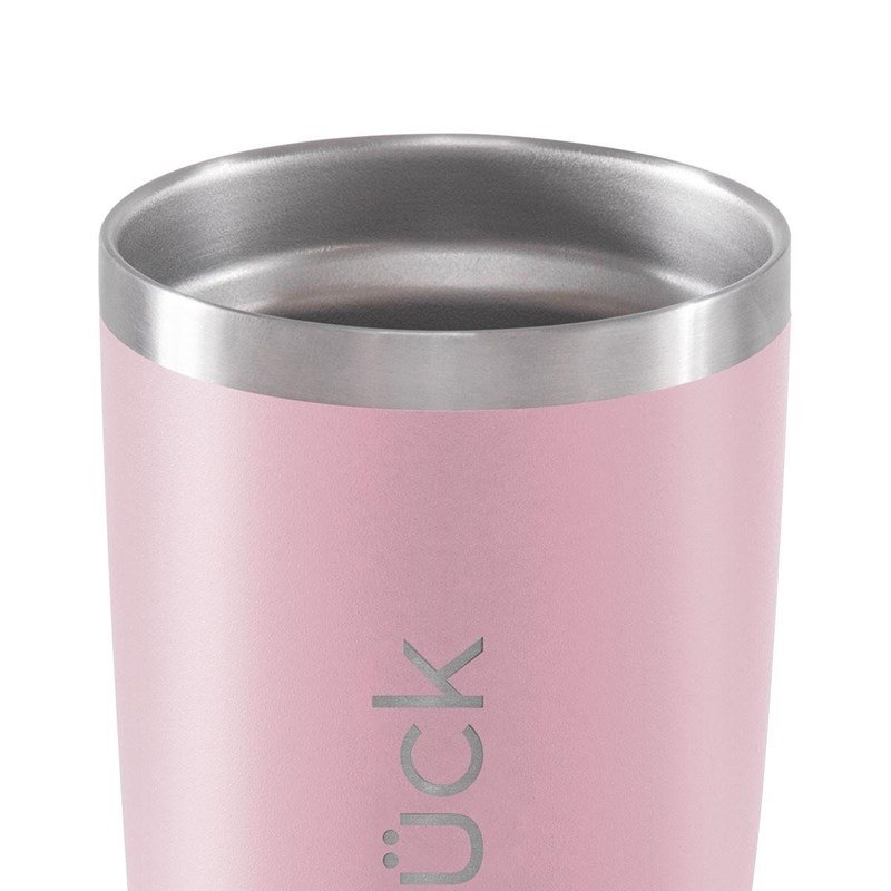 Copo Térmico Gluck Lucky com Tampa Antivazamento 591ml Rosa 4 Horas Gelado - 4