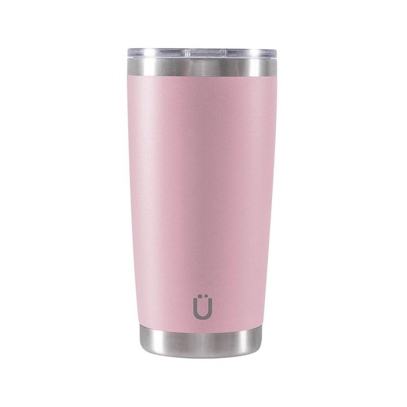 Copo Térmico Gluck Lucky com Tampa Antivazamento 591ml Rosa 4 Horas Gelado - 3