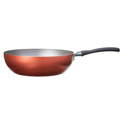 Frigideira Wok 24 Cm Brinox Antiaderente Terracota - 2
