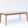 Conjunto Sala de Jantar com Mesa Ficus 210 com Vidro e 8 Cadeiras Buriti - 3