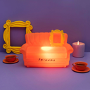 Ver imagem 1 de Luminária de Mesa 3d Sofá Friends Monica\'s Apartment Bivolt