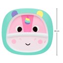 Ver imagem 4 de Kit Refeição Infantil Unicórnio 3 Itens em Plástico Buba