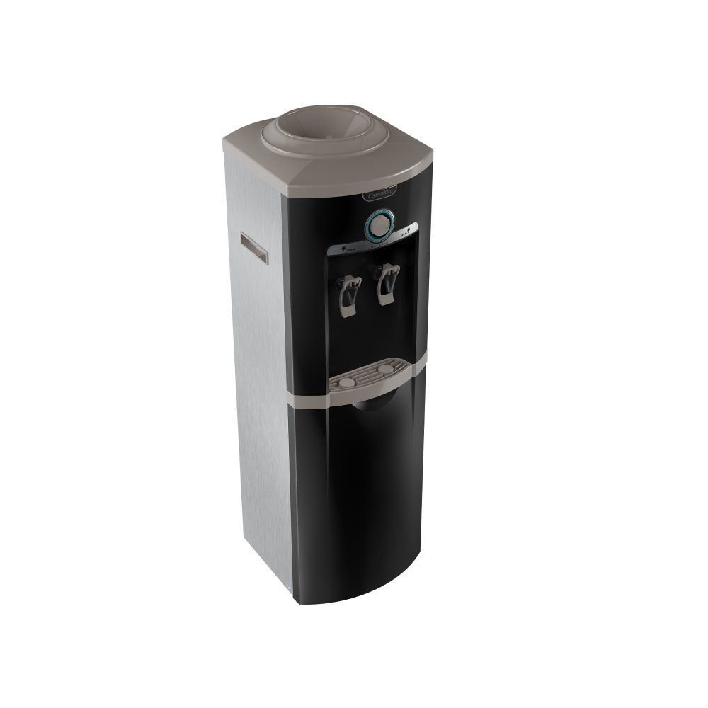 Bebedouro Esmaltec Coluna Natural e Frio Preto e Inox 127v Egc35b 0106000232 - 3