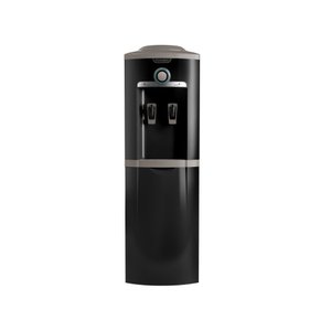 Bebedouro Esmaltec Coluna Natural e Frio Preto e Inox 127v Egc35b 0106000232