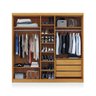 Guarda-roupa com Sapateira Glamour 5 Portas - 2