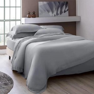 Jogo de Cama Queen 400 Fios Bali Bambu - Kacyumara Prata