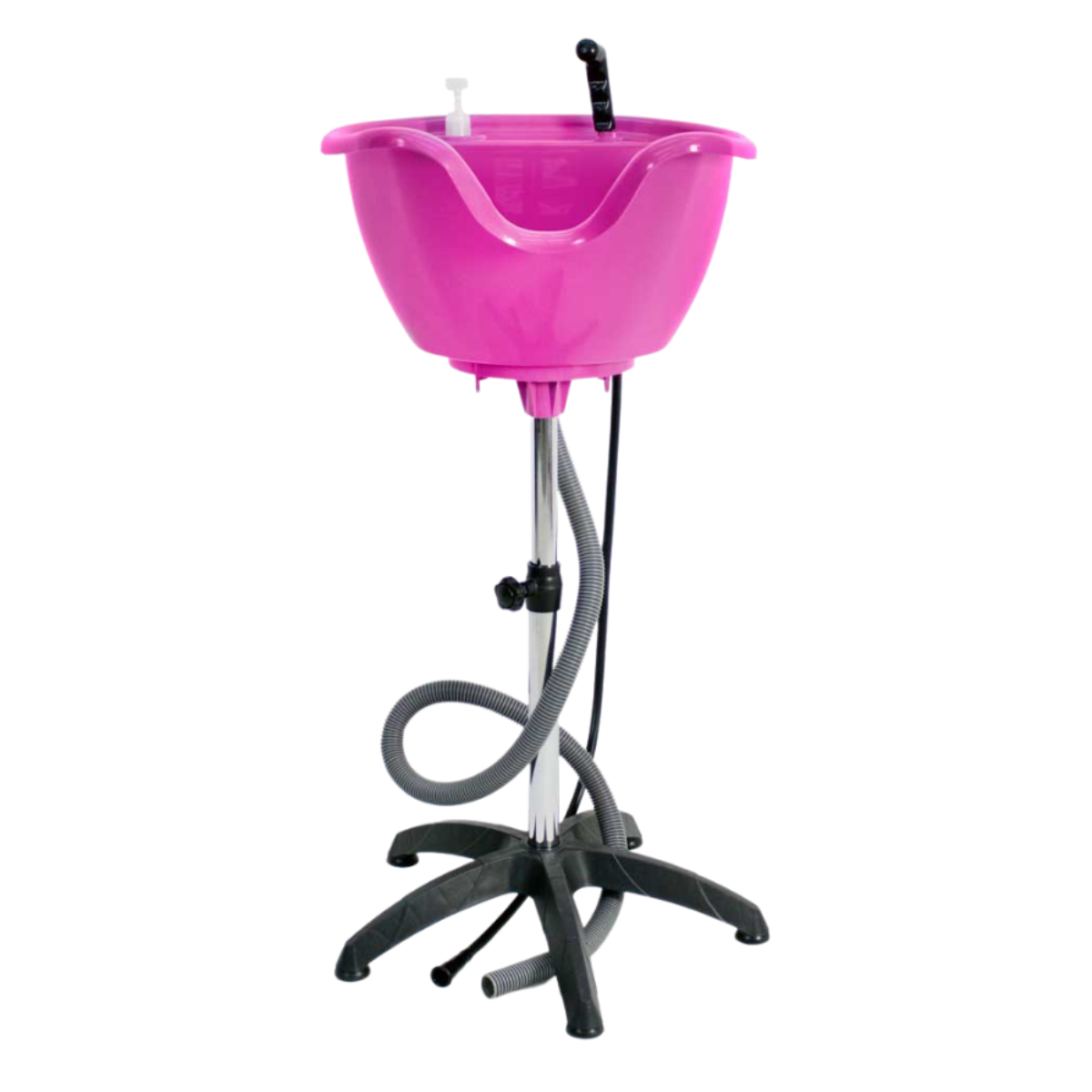 Lavatório Portatil Rosa Cabelereiro Profissional Santa Clara - 1