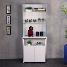 Armário de Escritório com Mesa Embutida Duo - 10