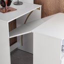 Ver imagem 6 de Armário com Escrivaninha Retrátil 69,4cm Duo Branco