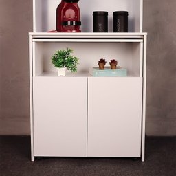 Armário de Escritório com Mesa Embutida Duo - 9