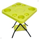 Ver imagem 6 de Mesinha Petisqueira Dobrábel Amarela com Bandeja