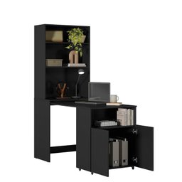 Armário de Escritório com Mesa Embutida Duo - 2