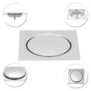 Ver imagem 2 de Kit 2 Ralo Click P/ Banheiro Quadrado 10x10 Veda Cheiro