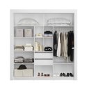 Ver imagem 2 de Guarda-Roupa Casal 3 Portas de Correr Oslo Branco/Ártico