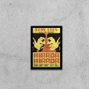 Ver imagem 1 de Quadro Poster Star Trek 33x24cm - com vidro:Madeira preta