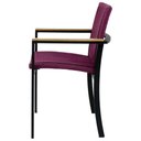 Ver imagem 5 de Conjunto Completo para Jardim e Piscina com Mesa Giratória, Cadeiras em Corda Náutica + Ombrelone Co