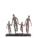 Ver imagem 1 de Decoração Escultura Família Unida Polirresina Mart 22970