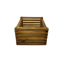 Ver imagem 1 de Kit 6 Cachepô Madeira Orquídea Flores Quadrado P 15,5 X 15,5 X 9