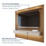 Painel para TV até 80 Polegadas com Nicho e Dupla Fita de Led Vitória - 15