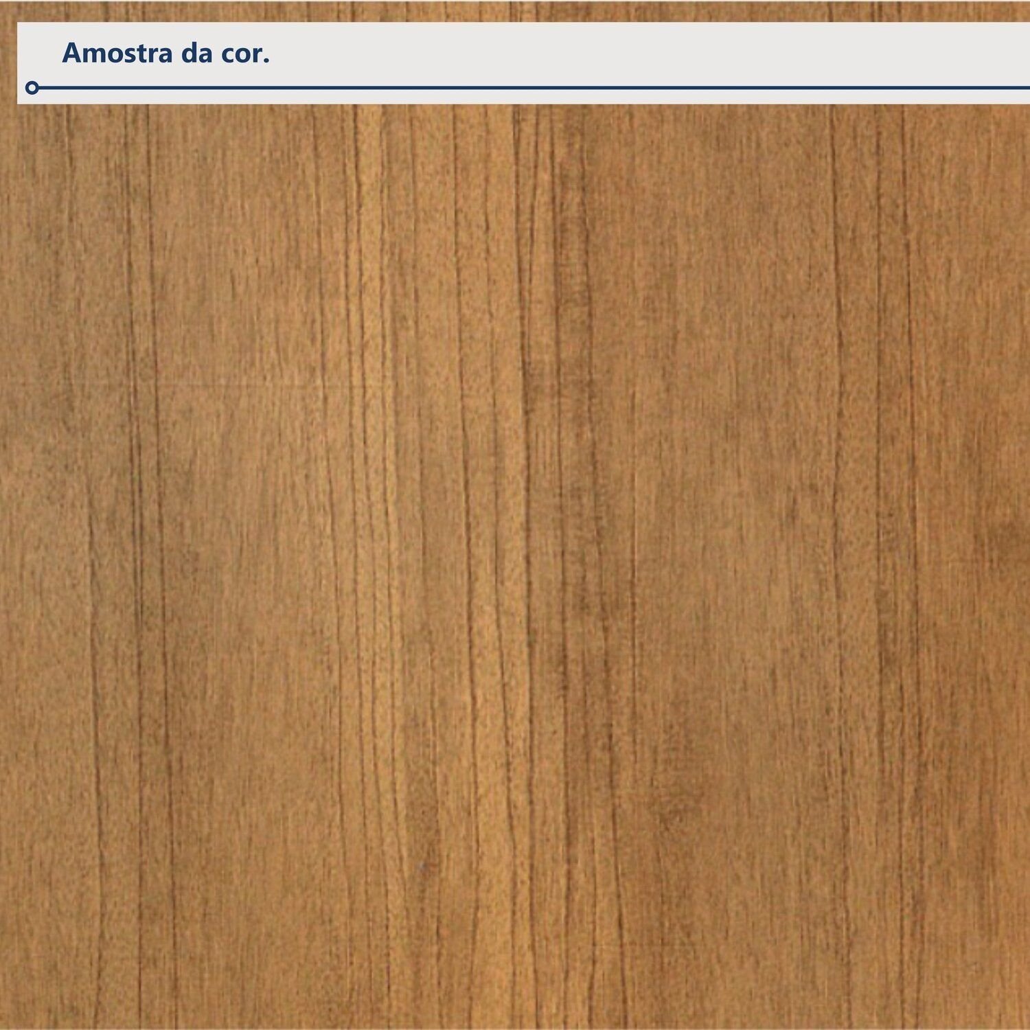Painel Suspenso Ripado 227,6 Cm com Nicho Vitória Dupla Fita de Led 100% Mdf - 13