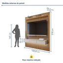 Ver imagem 5 de Painel para TV até 75 Polegadas com Nicho e Led Vitória