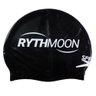 Touca Natação Lisa Flat Swim Cap Rythmoon Preto - 2