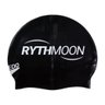 Touca Natação Lisa Flat Swim Cap Rythmoon Preto - 1