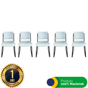 Ver imagem 5 de Kit 3 Cadeiras para Escritório Matrix Preto