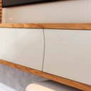 Ver imagem 6 de Painel para Tv até 65 Polegadas 155cmx179cm com Led Detalhe Ripado 2 Portas Egeu