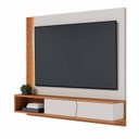 Ver mais imagens de Painel Ripado para TV até 65 Polegadas com LED 179CMX155CM Detalhe 2 Portas Egeu Branco