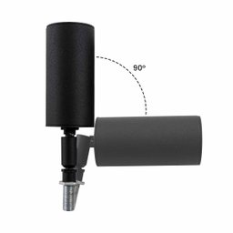 Mini Spot Usinado Preto S/ Canopla P/ Gu10 Mr11 Technoline St3164 - 3