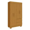 Ver imagem 1 de Guarda Roupa Solteiro 4 Portas 2 Gavetas Maya Acp Móveis Cinamomo