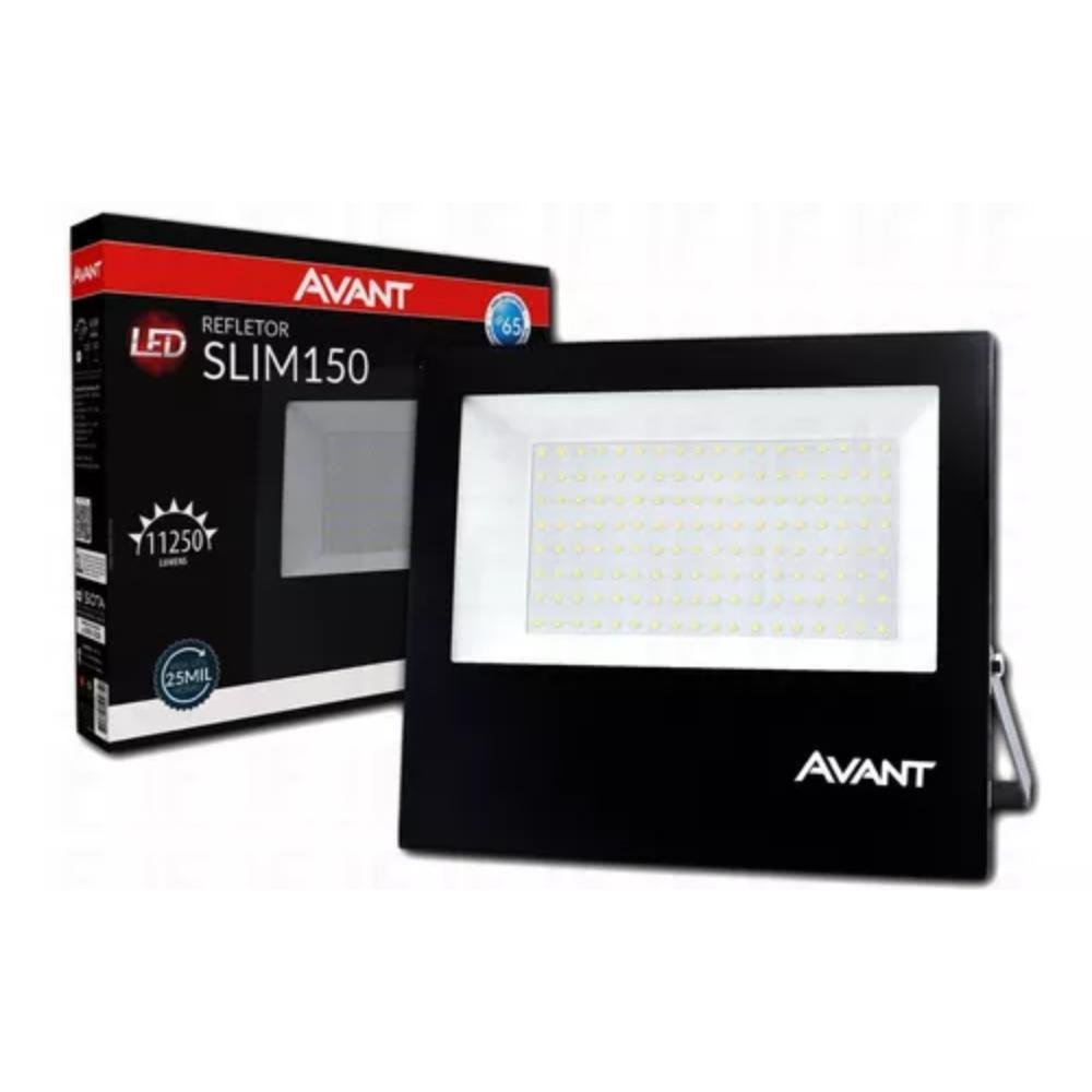 Refletor Led 150w Slim Br Bivolt 6500k - Avant