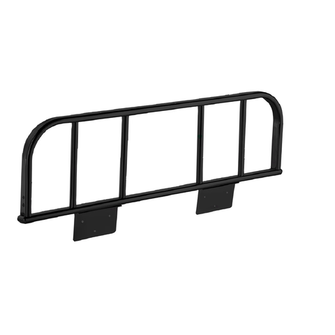 Grade Protetora / Cabeceira para Cama Acoplável Schmitt:Preto Fosco