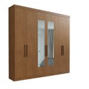 Ver imagem 3 de Guarda-roupa Casal 6 Portas Bélgica com Espelho