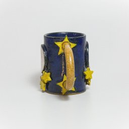 Caneca Lua com Aplicação de Pintenges - 3