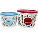 Ver imagem 3 de Tupperware Kit 2 Peças Porta Feijão e Sal Floral