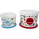 Ver imagem 2 de Tupperware Kit 2 Peças Porta Feijão e Sal Floral