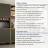Cozinha Completa 4 Peças 7 Portas 2 Gavetas Salvador - 12