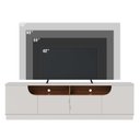 Ver mais imagens de Rack para TV até 75 Polegadas Santorini 200cm