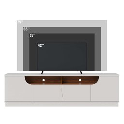 Rack para TV até 75 Polegadas Santorini 200cm - 8