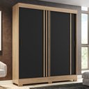 Ver imagem 1 de Guarda-roupa Solteiro 2 Portas de Correr 2 Gavetas B353