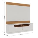 Ver imagem 3 de Rack com Painel para TV até 75 Polegadas 200cmx195,8cm Santorini 2.0 e Nilo