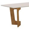 Mesa de Jantar 6 Lugares Retangular 160cm Tampo Vidro/MDF de 2,5cm Liz - 4