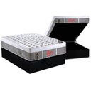 Ver imagem 1 de Cama Box Baú Casal: Colchão Molas Ensacadas Castor Pocket Light Stress Oxygen New Plush + Base CRC C